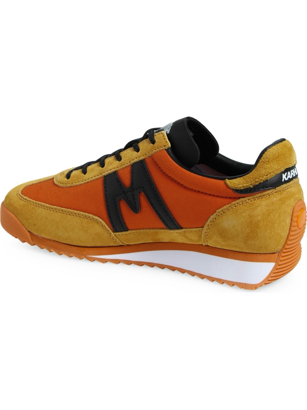 NWOT KARHU Mestari Jaffu Orange/Black Sneakers Sz 8 in womens. - Picture 4 of 13